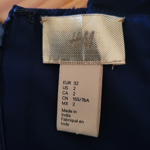 Deep Dark Blue Dress - Picture 4 of 6